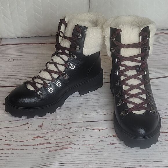 NINE WEST RIMA Combat Boot Size 7 - Picture 5 of 7
